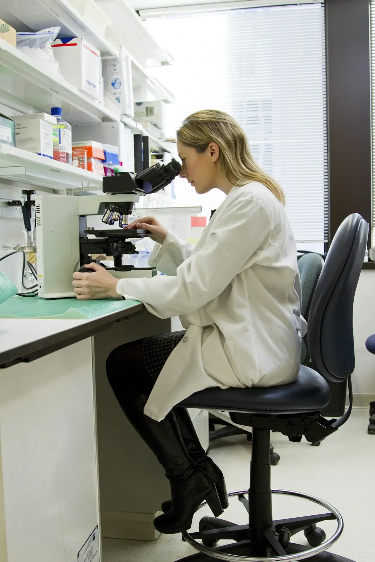 Laboratory testing at the clinic